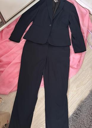 Брючний костюм темно синій 💙h and m💙