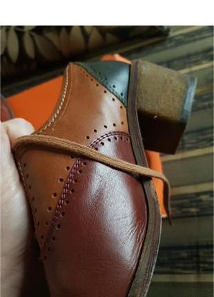 Жіночі шкіряні туфлі kickers, 38 розмір 5