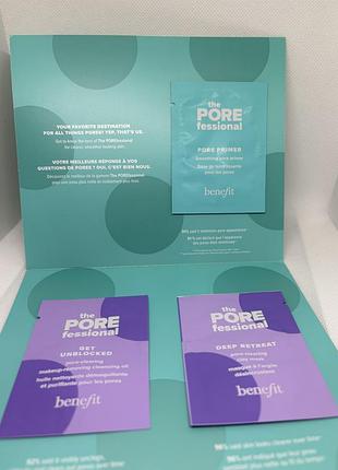 Оригінал набір benefit the porefessional пробники