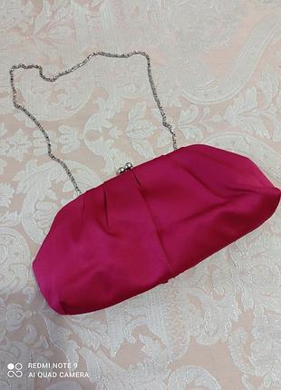 Сумочка клатч bhs hot pink 6