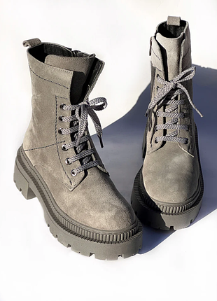 Зимние ботинки для девочек evie lbl montreal grey, размер 40 (26 см.)