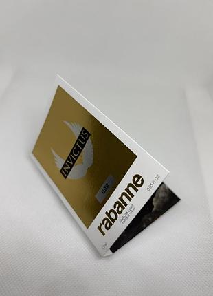 Оригинальный пробник парфюма invictus elixir rabanne 2