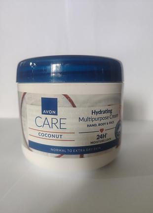 Крем для рук avon care coconut зволожувальний