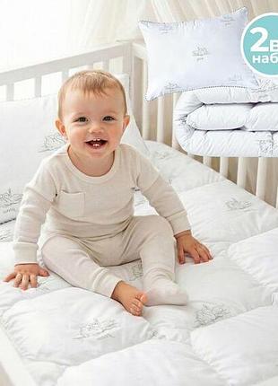 Набір дитячий ideia ковдра та подушка comfort papaella