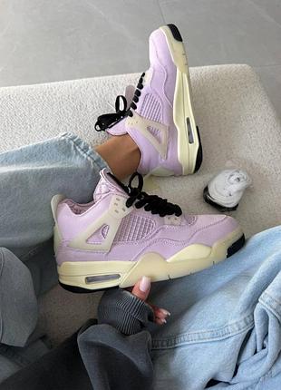 Кросівки nike air jordan 4 « pink denim »