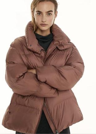 Дута курточка пуховик massimo dutti s-m