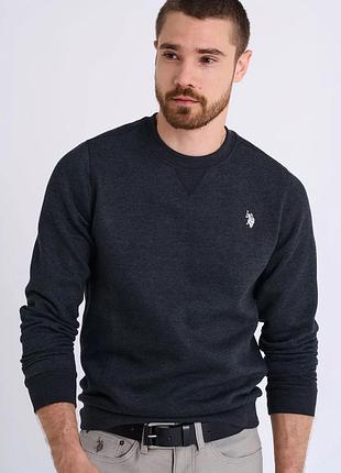 Мужской свитшот u.s. polo assn. черный xl