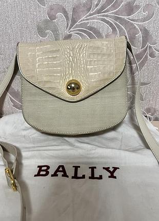 Bally vtg  сумка крос-боді
