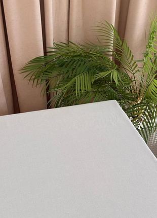 Скатертина homey vibe 140х180 водовідштовхувальна кремова