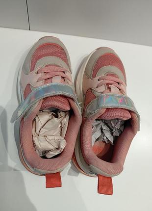 Кросівки для дівчаток h&m рожеві