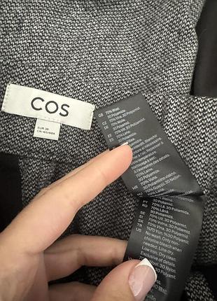 Стильные шерстяные кюлоты брюки cos 6