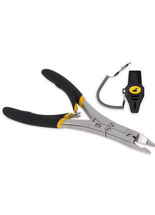 Плоскогубці loon outdoors trout plier 7,5" — багатофункціональний інструмент для нахлиста, зняття борідок і роботи з волосінню та