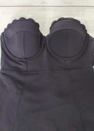 Суцільний чорний купальник, розмір с,h&m