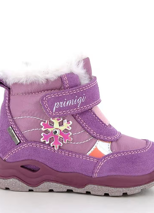 Зимние ботинки для девочки primigi gore-tex 6861400, размер 26 (17 см.)