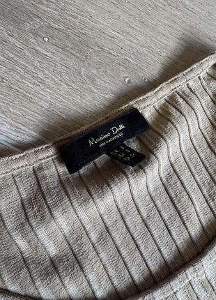 Майка топ ліоцел massimo dutti s 3