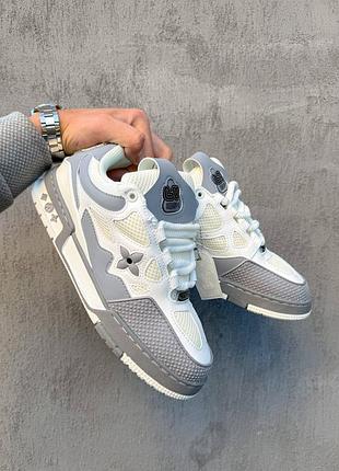 Кросівки чоловічі louis vuitton skate sneaker dark grey