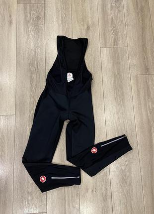 | 3xl-xl| мужские велоштаны castelli / велотайтсы на флисе castelli entrata wind gore-tex infinium windstopper bib tights progeto x2 pads