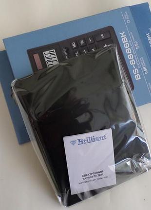 Калькулятор bs-8886bk тм brilliant 2