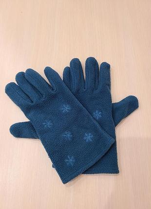 Женские перчатки флис. 2