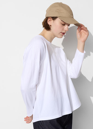 Лонгслив оверсайз uniqlo 2