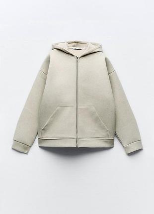 Тепла куртка кофта зіпка zara