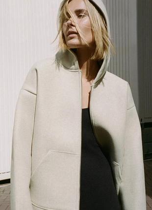 Тепла куртка кофта зіпка zara 2
