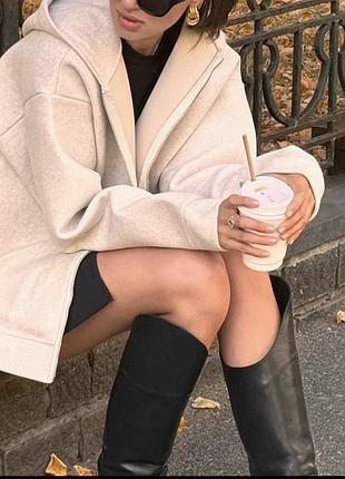 Тепла куртка кофта зіпка zara 5