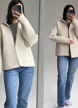 Тепла куртка кофта зіпка zara 6