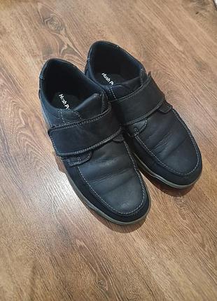 Продам мужские кожаные мокасины бренда hush puppies