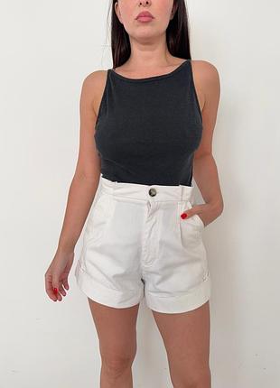 Боді з виворкою zara