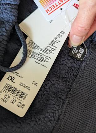 Uniqlo xxl штани на шерпі , теплі штани ххл, зимові штани на чоловіка