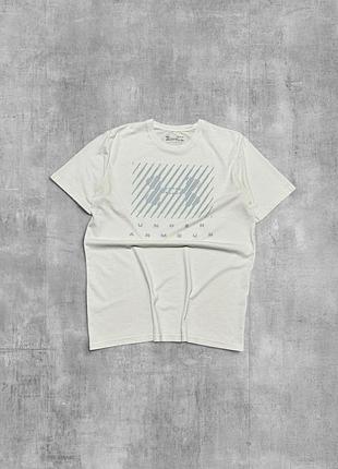 Футболка under armour оригінал спортивна чоловіча сіра андер армор для залу бігу