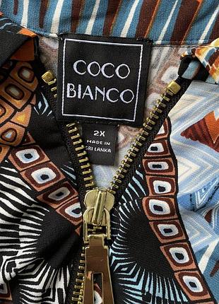 Блузка coco bianco2xl з замочком 4