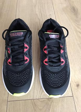 Жіночі кросівки skechers чорні з рожевим, розмір 36,5 (23,5 см)