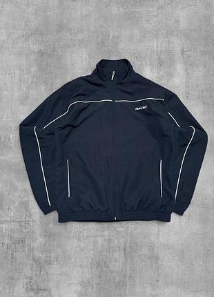 Олімпійка reebok оригінал спортивна чоловіча кофта чорна майстерка на замку рібок