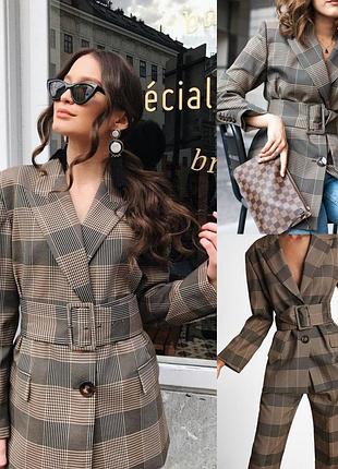Роскошный брючный костюм zara