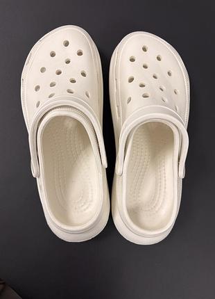 Сабо унісекс crocs classic clog молочні