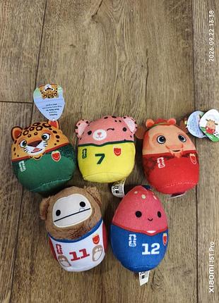 Squishmallows x mcdonald's игрушки макдональдс футбол