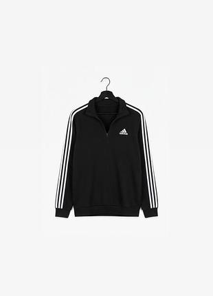 Спортивна кофта / худі adidas з 1/4 зіппером (розмір s-m, ідеальний стан)