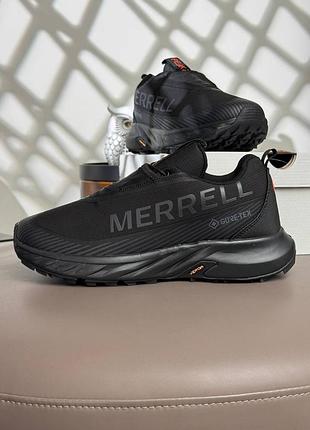 Водонепроникні кросівки merrell agility peak 5 gtx black orange