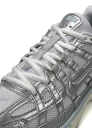 Кроссовки женские nike p-6000 silver beige 6