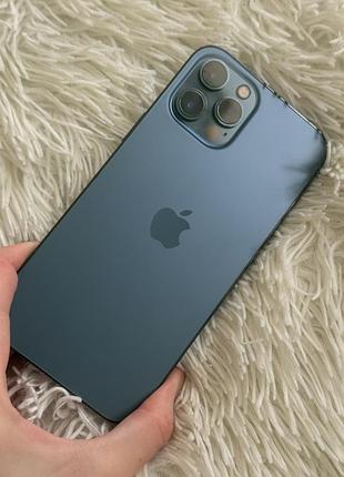 Смартфони та мобільні телефони apple iphone 12 pro max 128 гб pacific blue