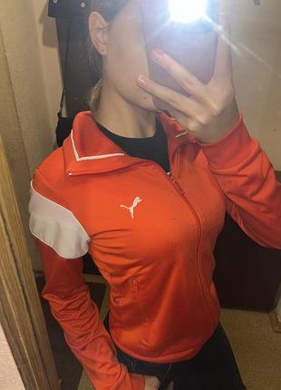 Жіноча спортивна кофта puma червона