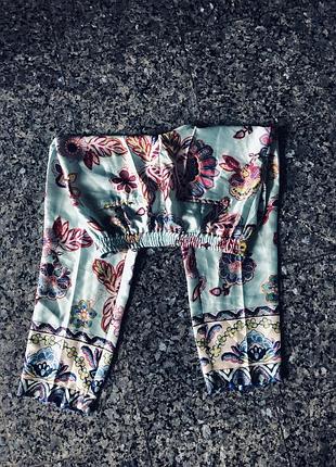 Брюки zara  полиэстер 2