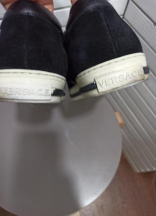 Слипоны мужские versace 3
