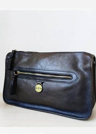 Клатч жіночий mulberry болотний 24х26 см