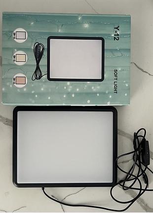 Аксесуари для фото/відеотехніки y-12 soft light usb
