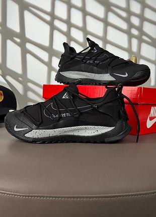 Водонепроникні кросівки nike acg terra antarktik low gtx black grey