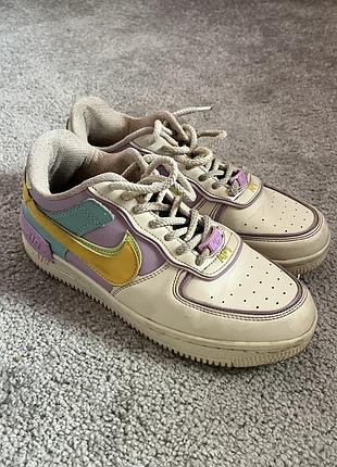 Кеди nike air force 1 shadow pale ivory