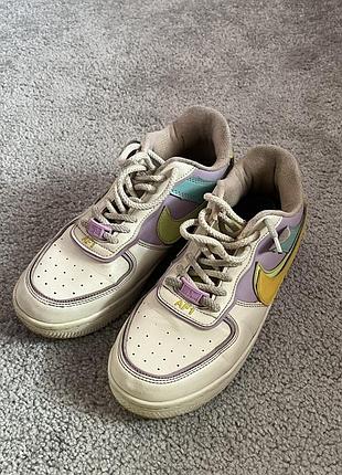 Кеди nike air force 1 shadow pale ivory 2